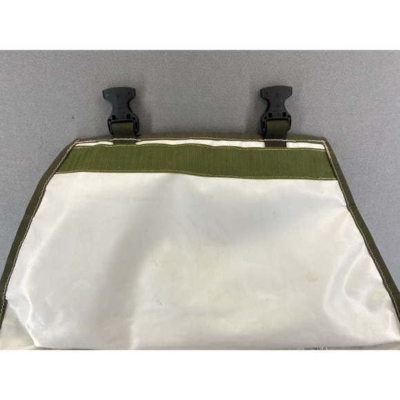 Forest City Portage Messenger Bag Handmade Quality Durable Green & Brown - Picture 2 of 16